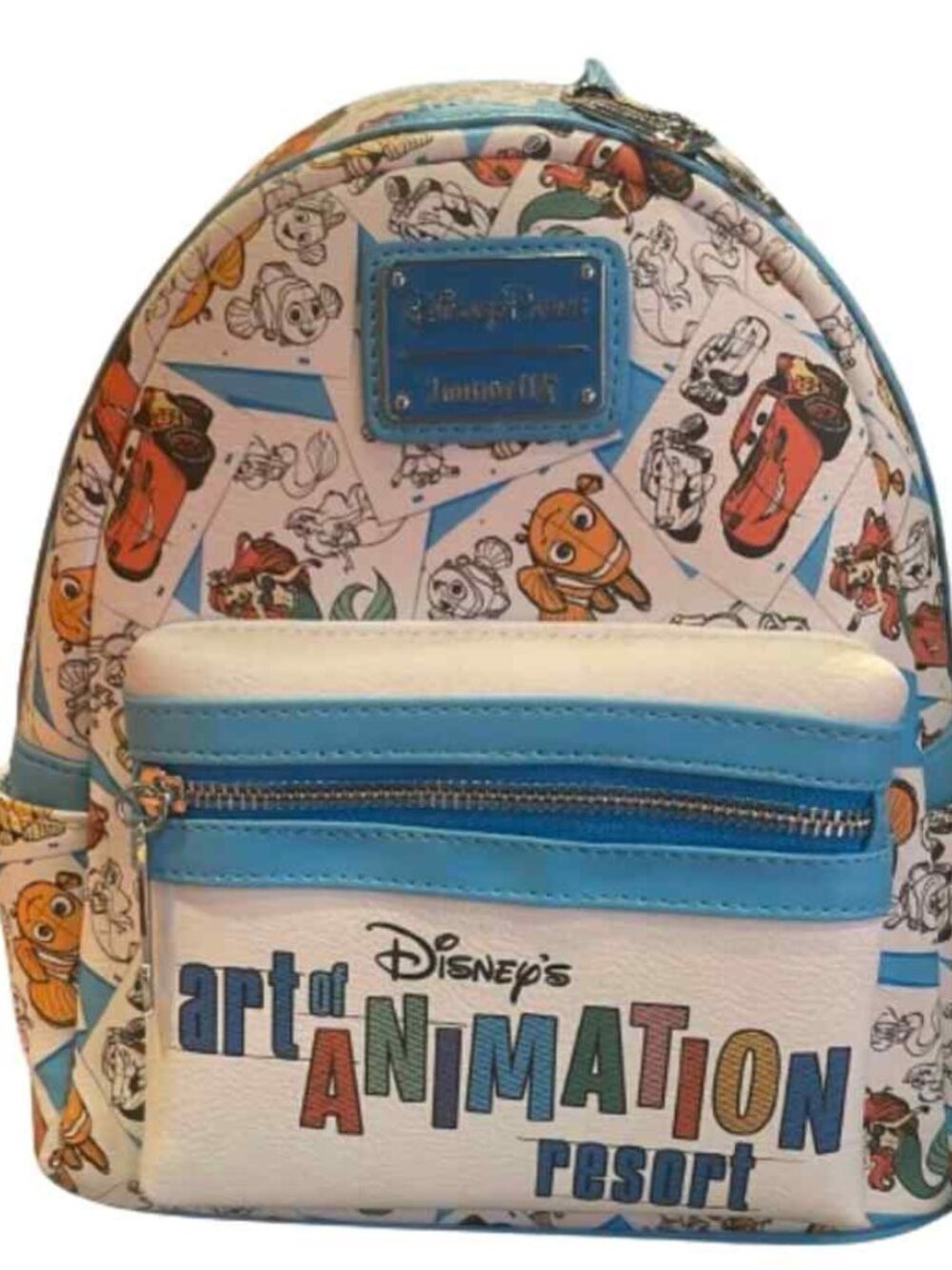 Disney Parks Loungefly Art of Animation Resort Mini Backpack NWT